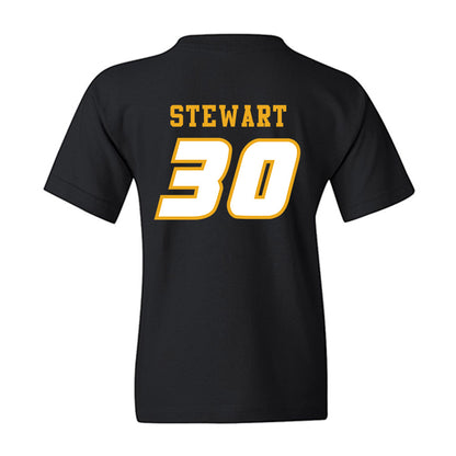 Missouri - NCAA Football : Carter Stewart - STP Black Youth T-Shirt-1