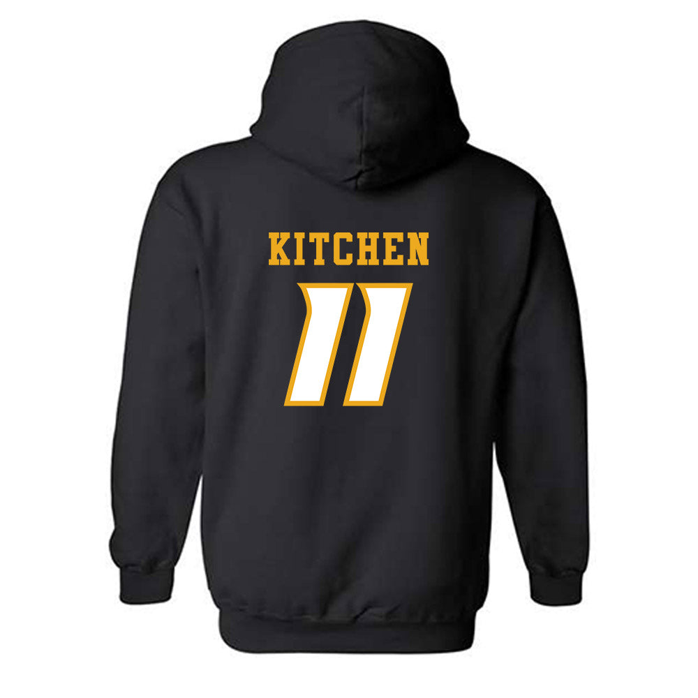 Missouri - NCAA Football : Langden Kitchen - STP Black Hooded Sweatshirt-1
