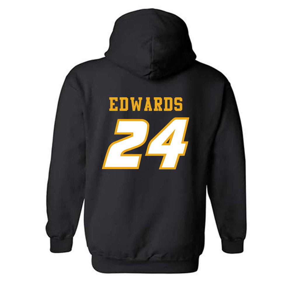 Missouri - NCAA Football : Xaishaun Edwards - STP Black Hooded Sweatshirt-1