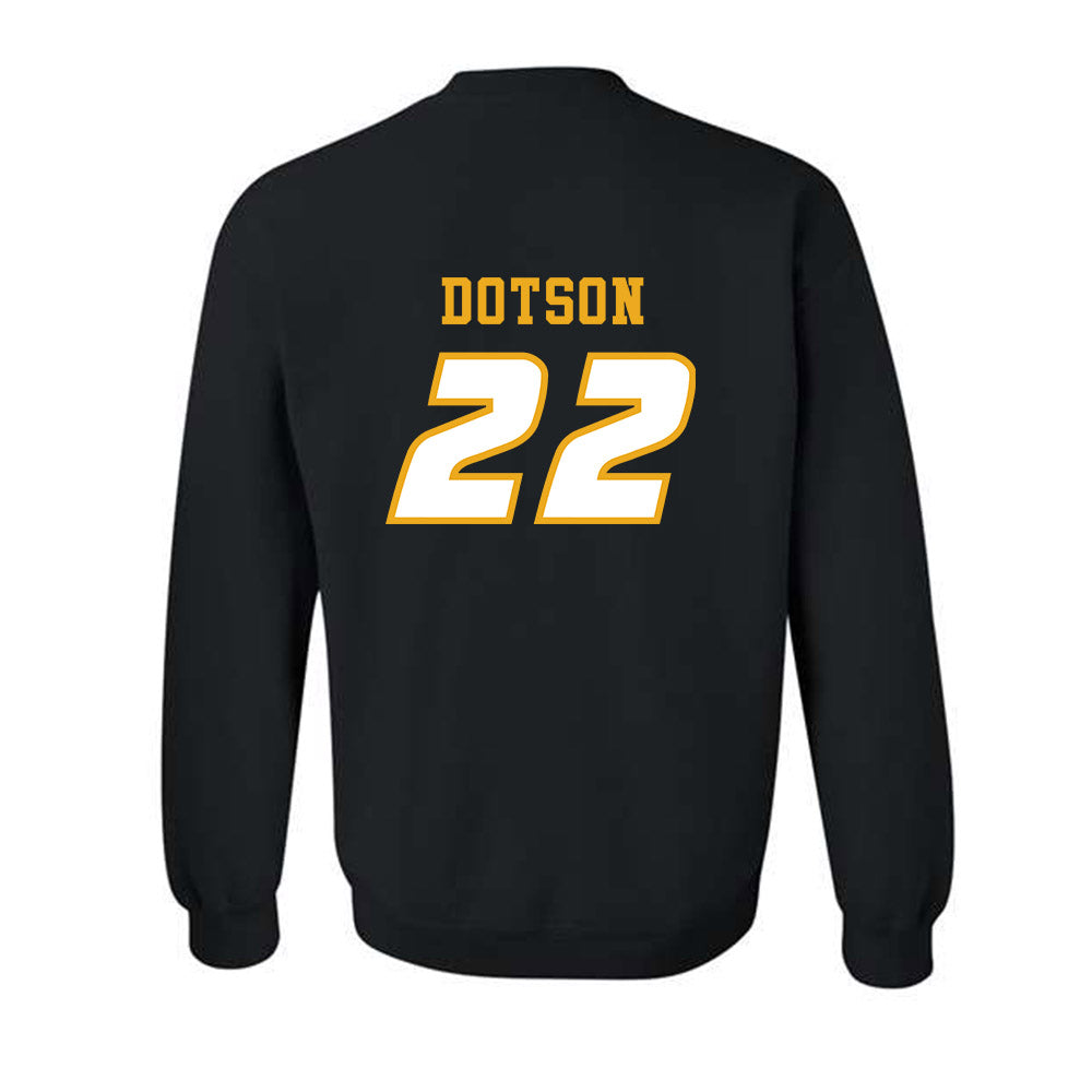 Missouri - NCAA Football : Elijah Dotson - STP Black Crewneck Sweatshirt-1
