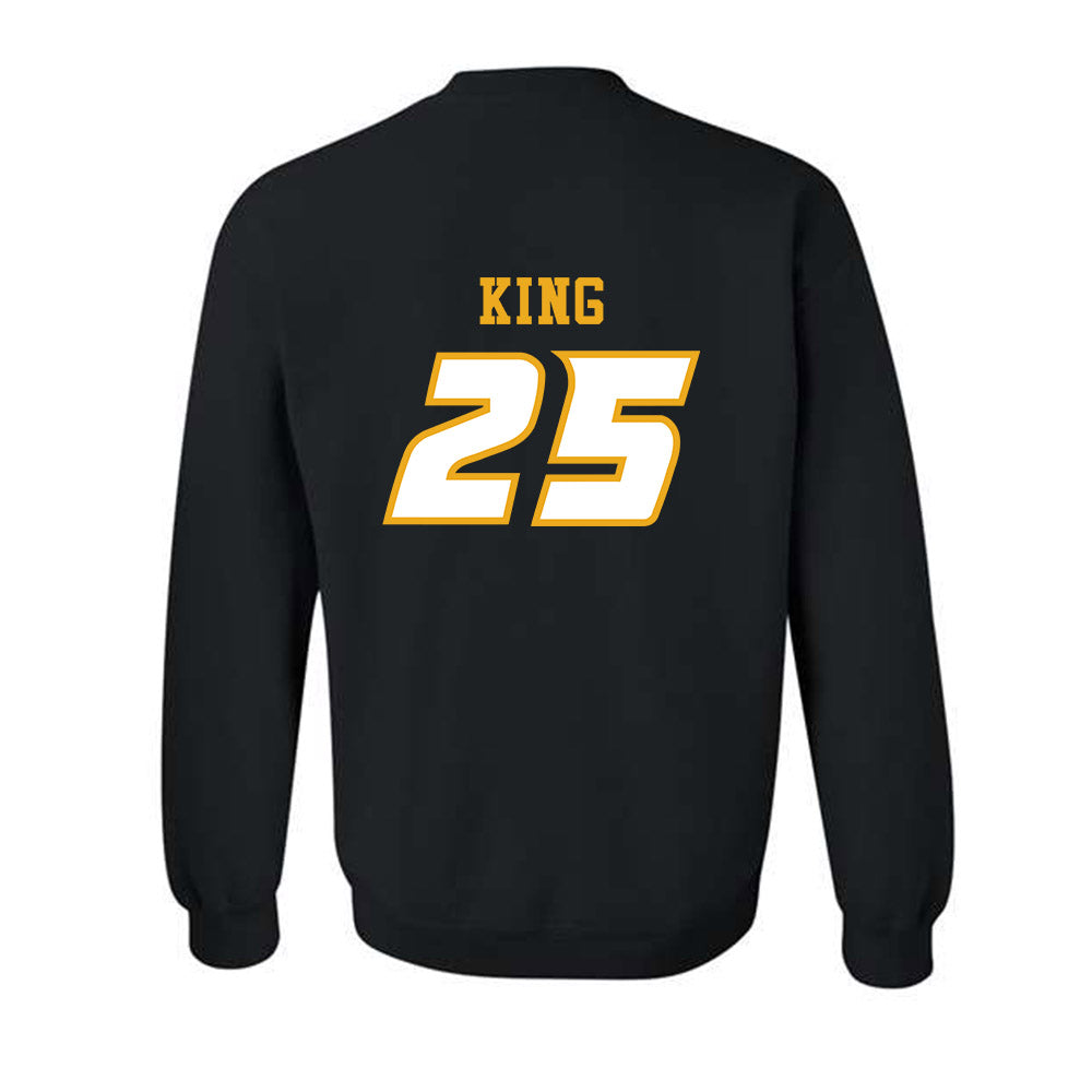 Missouri - NCAA Football : Jason King - STP Black Crewneck Sweatshirt-1