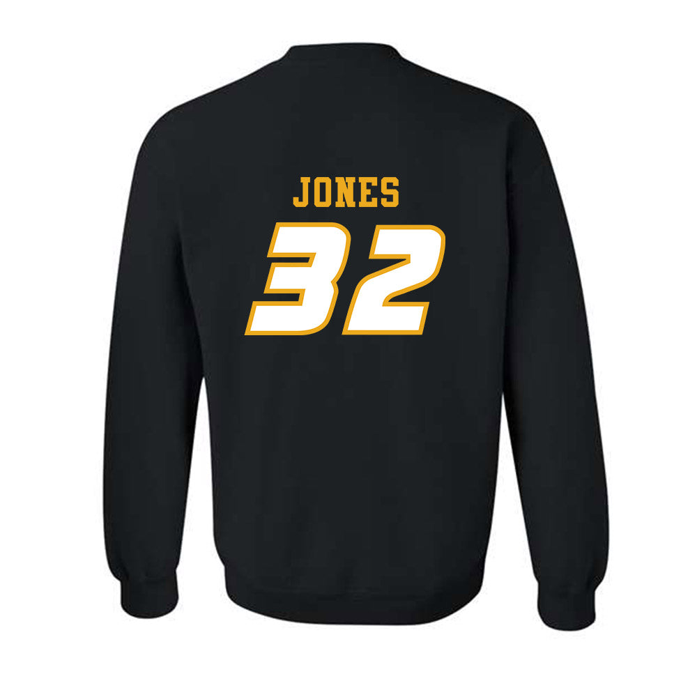 Missouri - NCAA Football : Brody Jones - STP Black Crewneck Sweatshirt-1