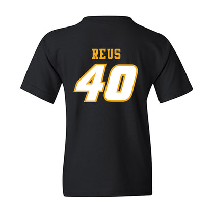 Missouri - NCAA Football : Brunno Reus - STP Black Youth T-Shirt-1