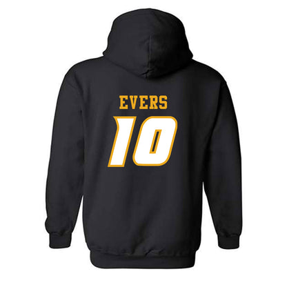 Missouri - NCAA Football : Nick Evers - STP Black Hooded Sweatshirt-1