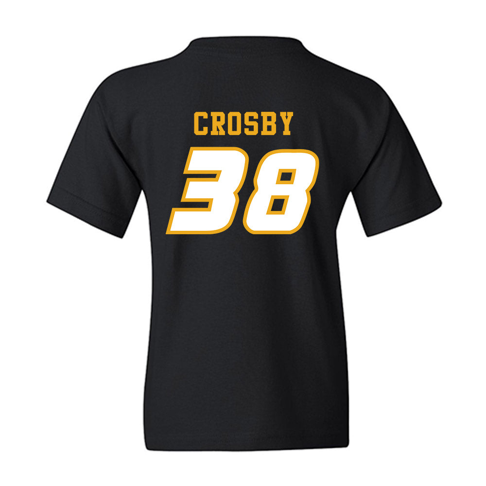 Missouri - NCAA Football : Henry Crosby - STP Black Youth T-Shirt-1