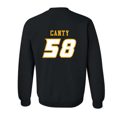 Missouri - NCAA Football : Khalief Canty - STP Black Crewneck Sweatshirt-1