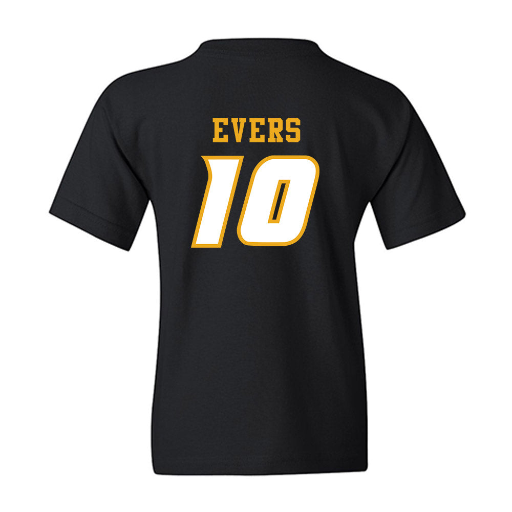Missouri - NCAA Football : Nick Evers - STP Black Youth T-Shirt-1