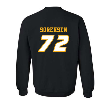 Missouri - NCAA Football : Colin Sorensen - STP Black Crewneck Sweatshirt-1