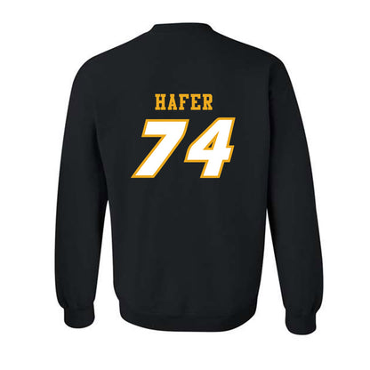 Missouri - NCAA Football : Whit Hafer - STP Black Crewneck Sweatshirt-1