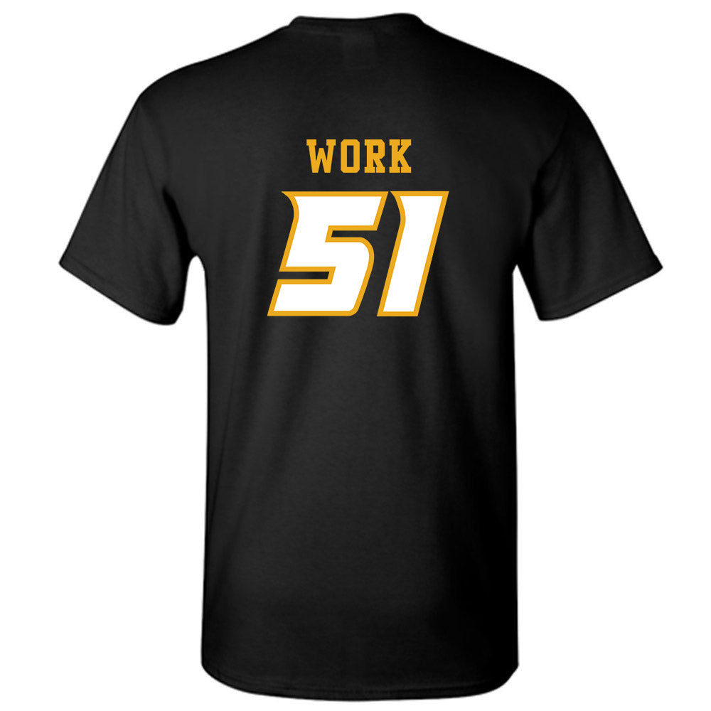 Missouri - NCAA Football : Luke Work - STP Black T-Shirt-1