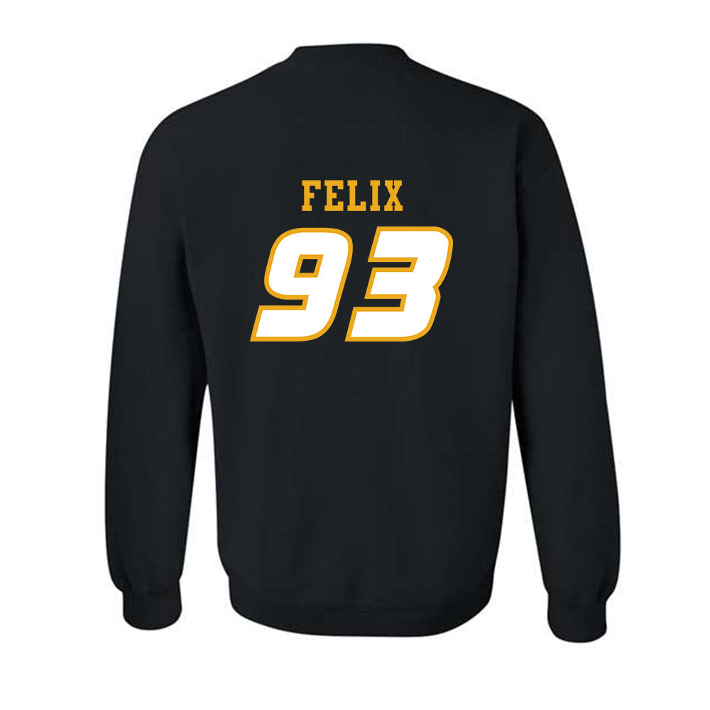 Missouri - NCAA Football : Jocques Felix - STP Black Crewneck Sweatshirt-1