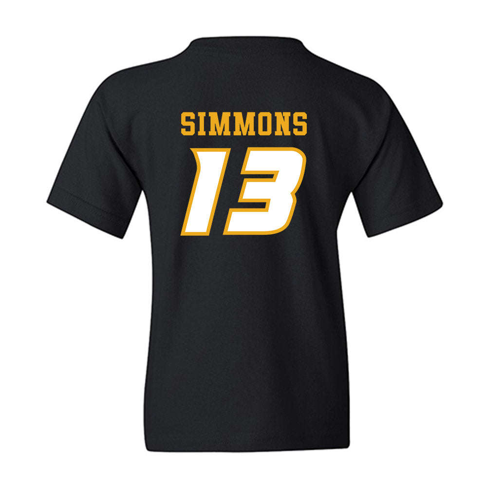 Missouri - NCAA Football : Austin Simmons - STP Black Youth T-Shirt-1