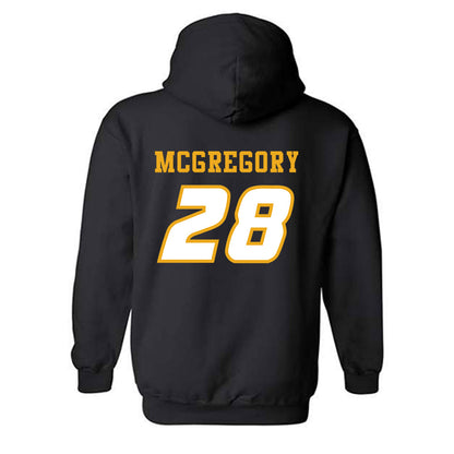 Missouri - NCAA Football : Jayden Mcgregory - STP Black Hooded Sweatshirt-1