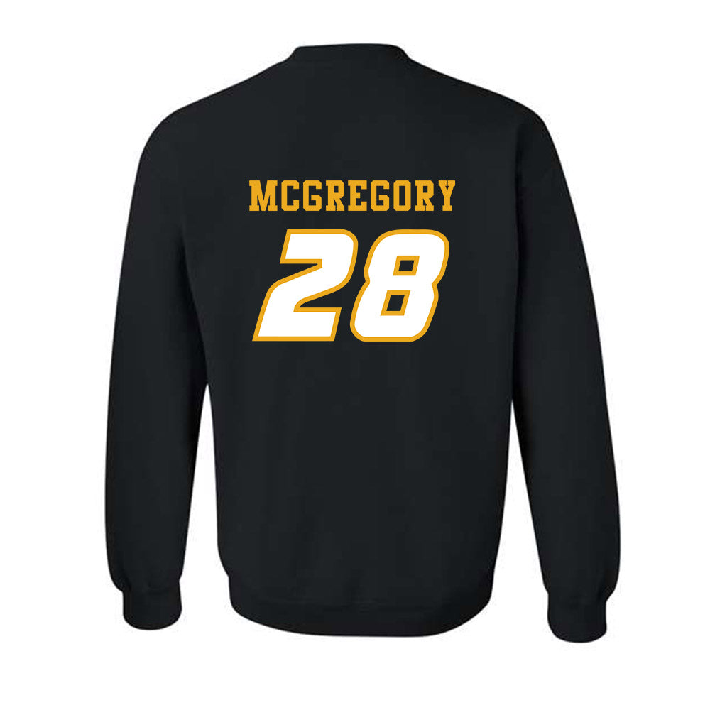 Missouri - NCAA Football : Jayden Mcgregory - STP Black Crewneck Sweatshirt-1