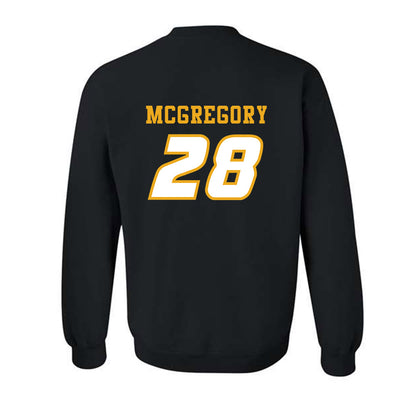 Missouri - NCAA Football : Jayden Mcgregory - STP Black Crewneck Sweatshirt-1