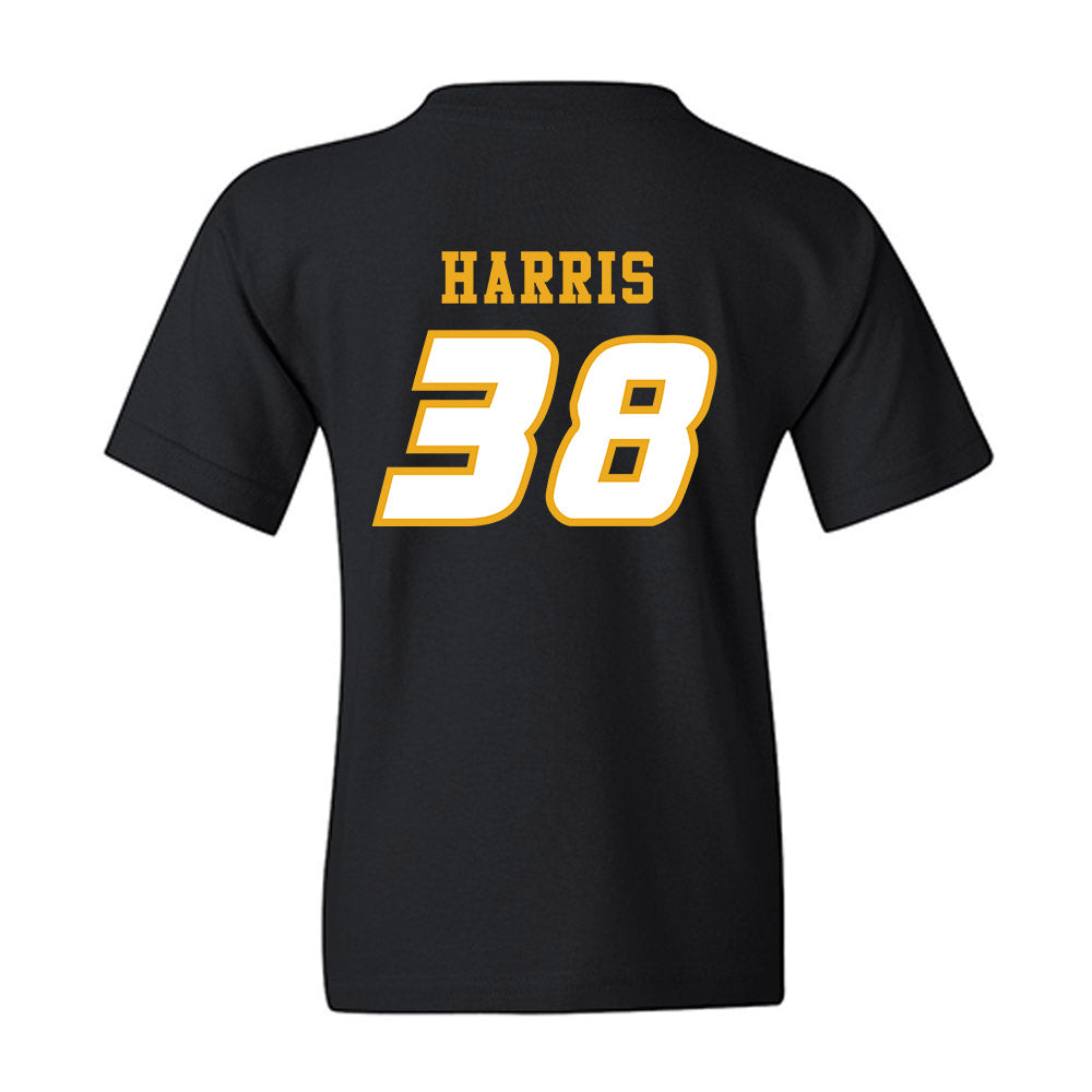 Missouri - NCAA Football : Keenan Harris - STP Black Youth T-Shirt-1