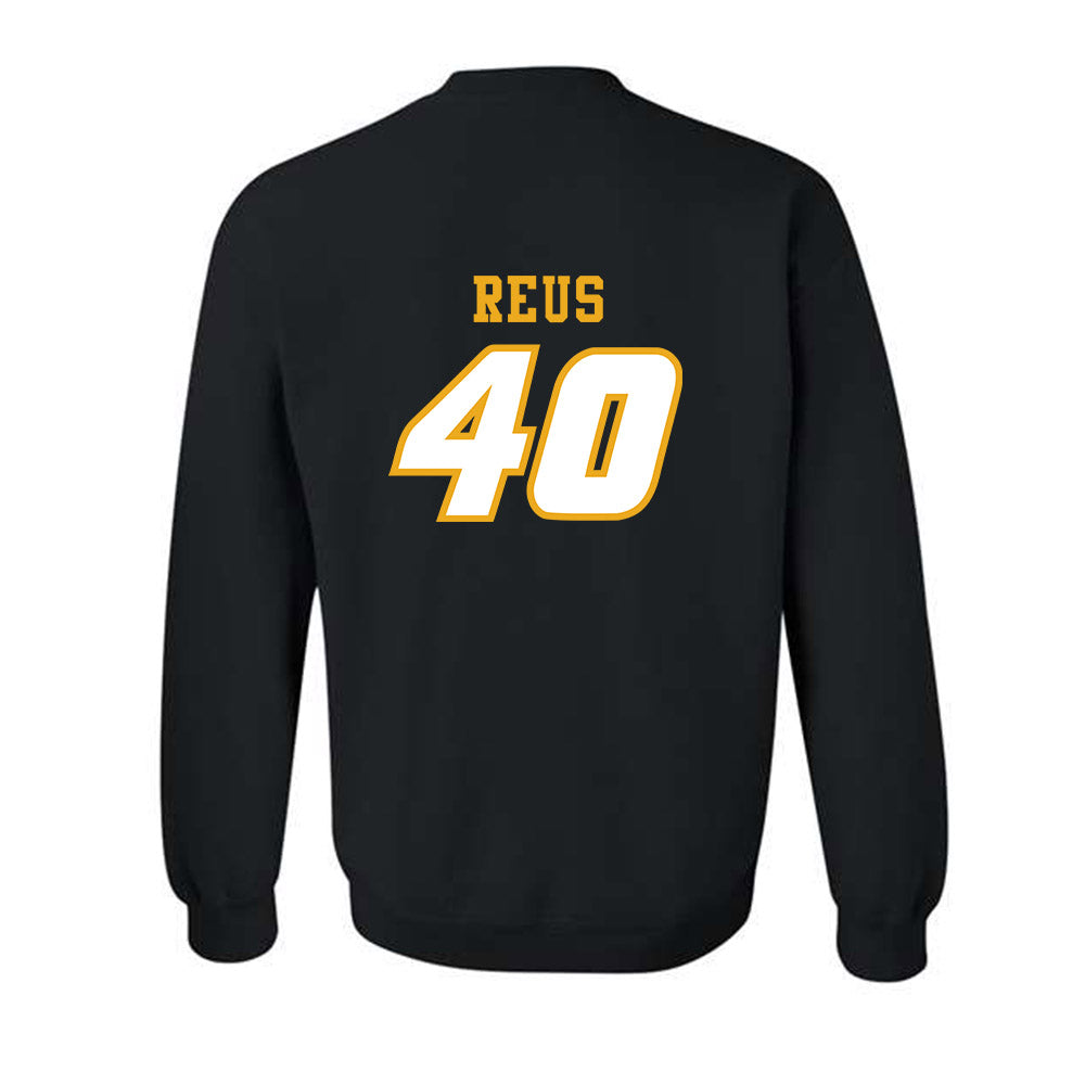 Missouri - NCAA Football : Brunno Reus - STP Black Crewneck Sweatshirt-1