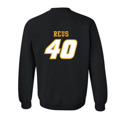 Missouri - NCAA Football : Brunno Reus - STP Black Crewneck Sweatshirt-1