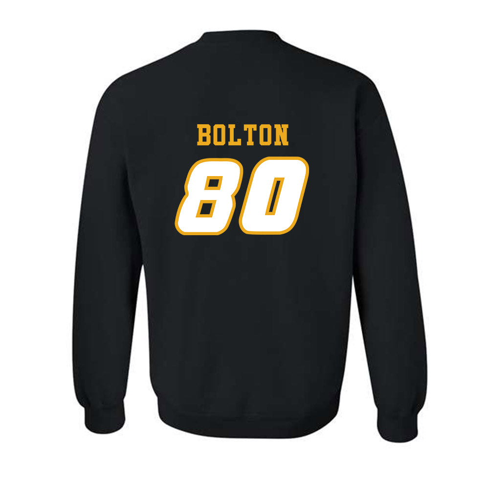 Missouri - NCAA Football : Jayden Bolton - STP Black Crewneck Sweatshirt-1
