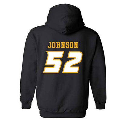 Missouri - NCAA Football : Demarcus Johnson - STP Black Hooded Sweatshirt-1
