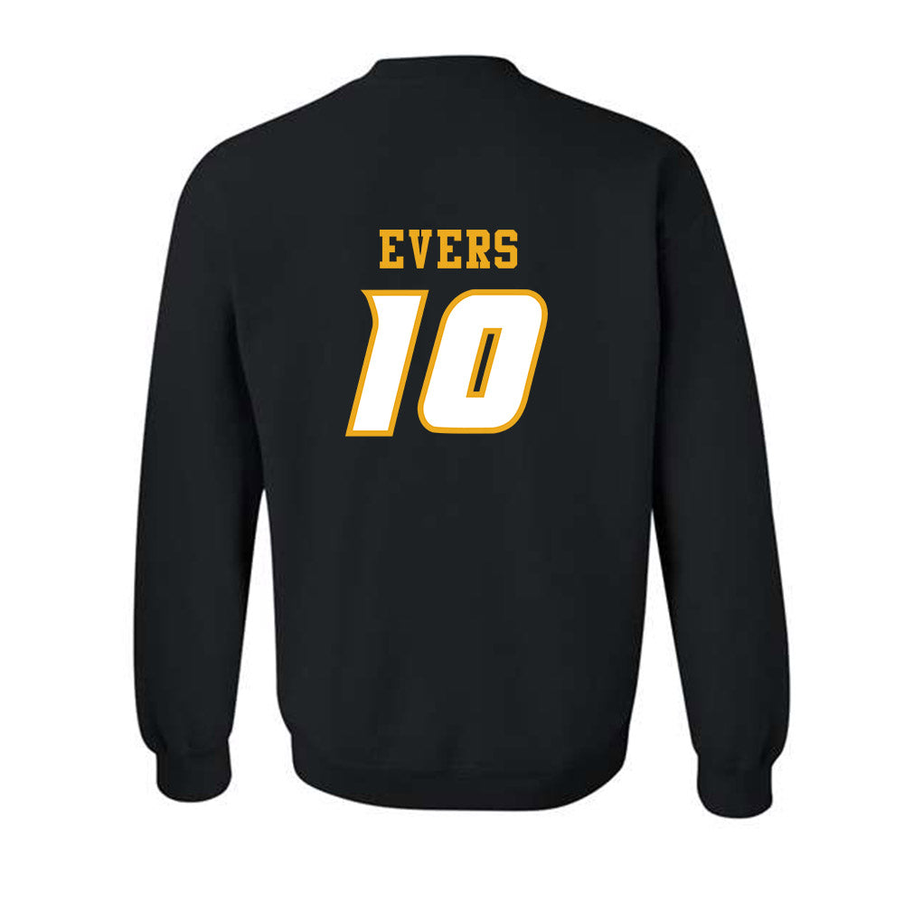 Missouri - NCAA Football : Nick Evers - STP Black Crewneck Sweatshirt-1