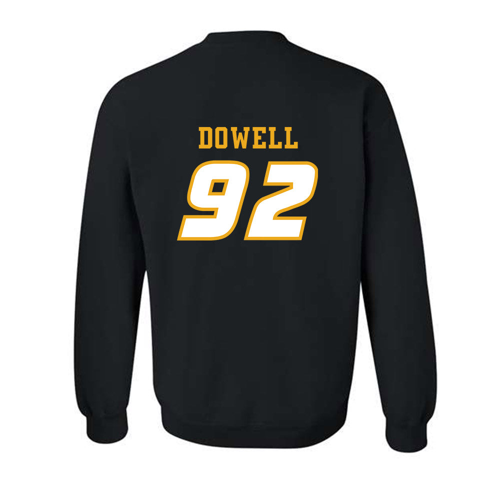 Missouri - NCAA Football : Jason Dowell - STP Black Crewneck Sweatshirt-1