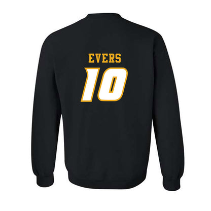 Missouri - NCAA Football : Nick Evers - STP Black Crewneck Sweatshirt-1
