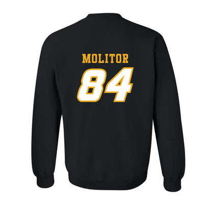 Missouri - NCAA Football : Adam Molitor - STP Black Crewneck Sweatshirt-1