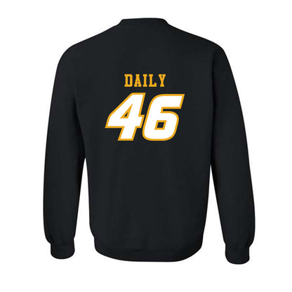 Missouri - NCAA Football : Jackson Daily - STP Black Crewneck Sweatshirt-1