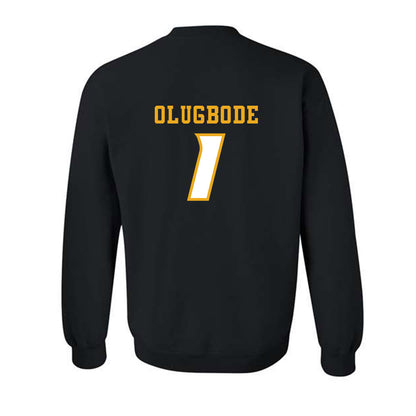 Missouri - NCAA Football : Donovan Olugbode - STP Black Crewneck Sweatshirt-1