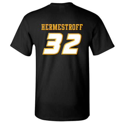 Missouri - NCAA Football : Maddux Hermestroff - STP Black T-Shirt-1