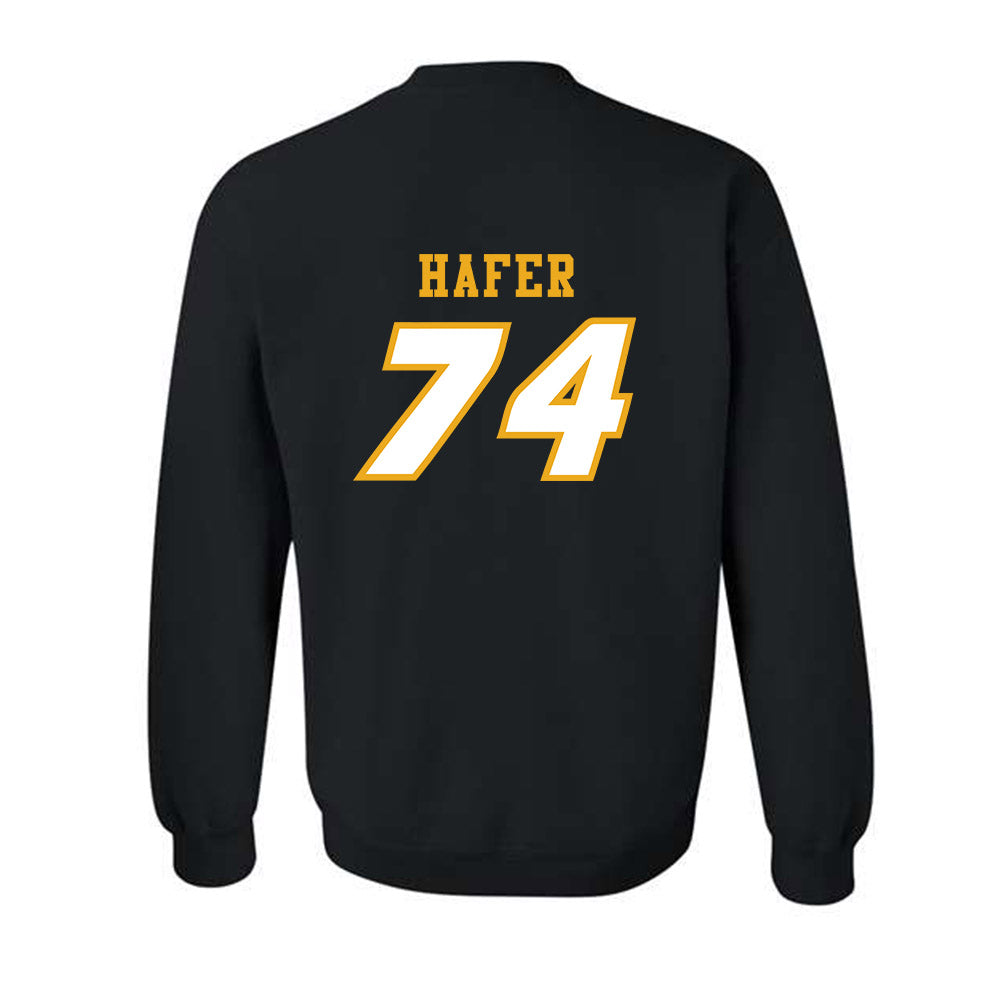 Missouri - NCAA Football : Whit Hafer - STP Black Crewneck Sweatshirt-1