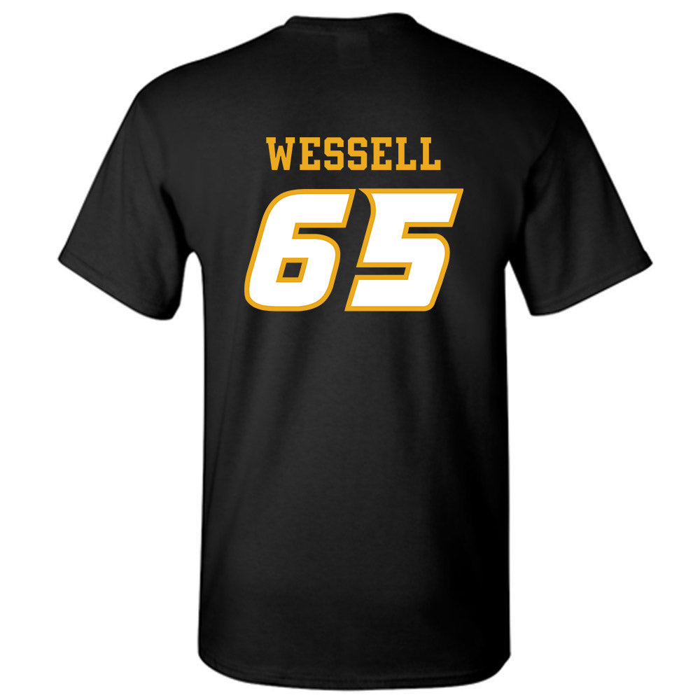 Missouri - NCAA Football : Brysen Wessell - STP Black T-Shirt-1