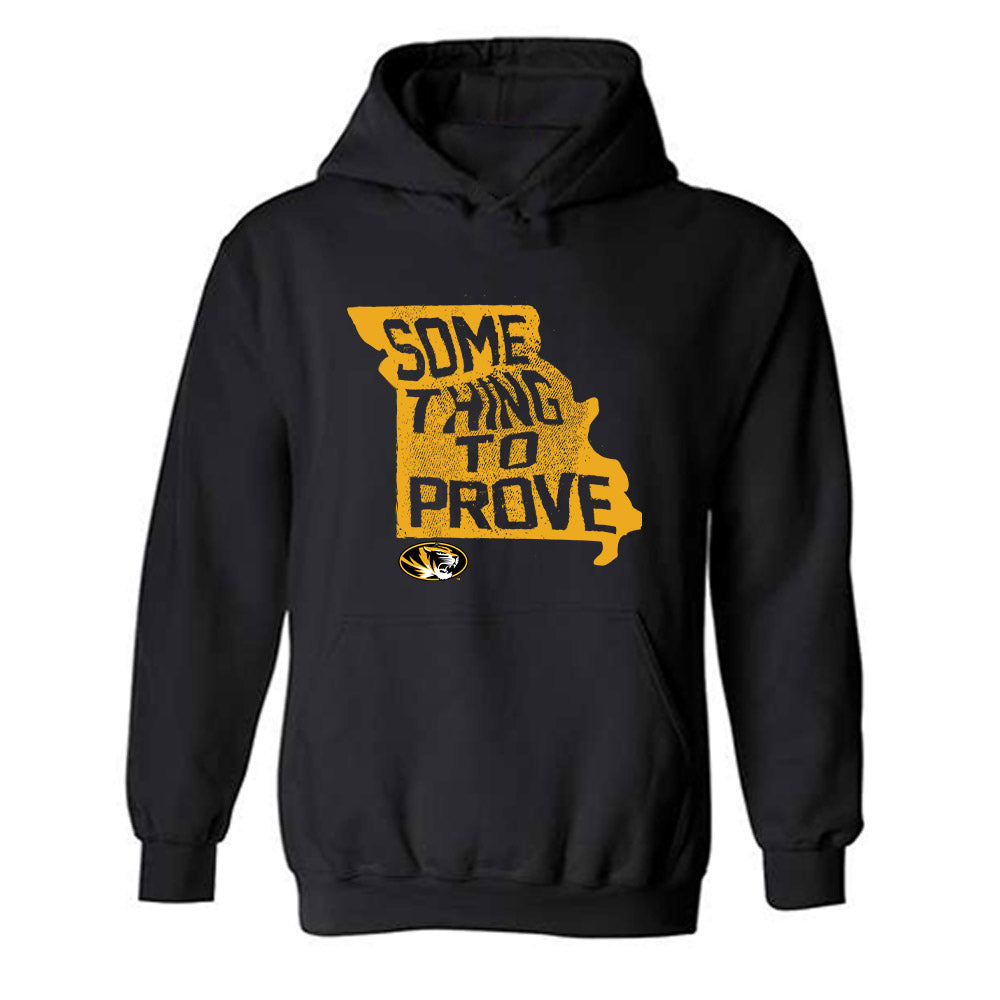 Missouri - NCAA Football : Jayden Mcgregory - STP Black Hooded Sweatshirt-0