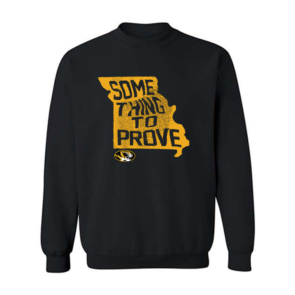 Missouri - NCAA Football : Jayden Mcgregory - STP Black Crewneck Sweatshirt-0