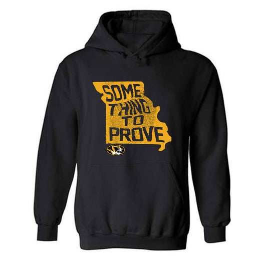 Missouri - NCAA Football : Nick Evers - STP Black Hooded Sweatshirt-0