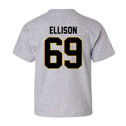 Missouri - NCAA Football : Braylon Ellison - STP Grey Youth T-Shirt-1