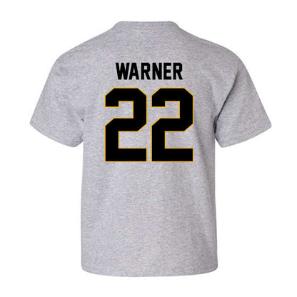 Missouri - NCAA Football : Maxwell Warner - STP Grey Youth T-Shirt-1