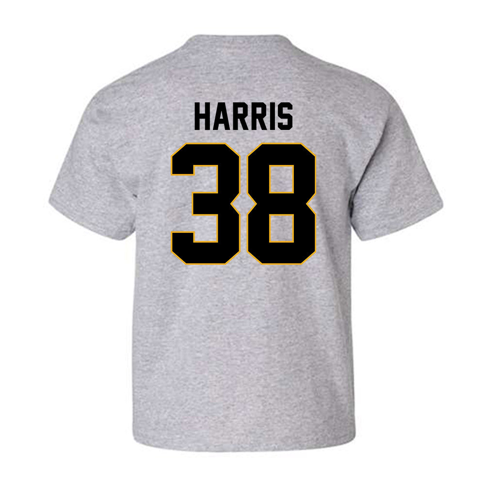 Missouri - NCAA Football : Keenan Harris - STP Grey Youth T-Shirt-1