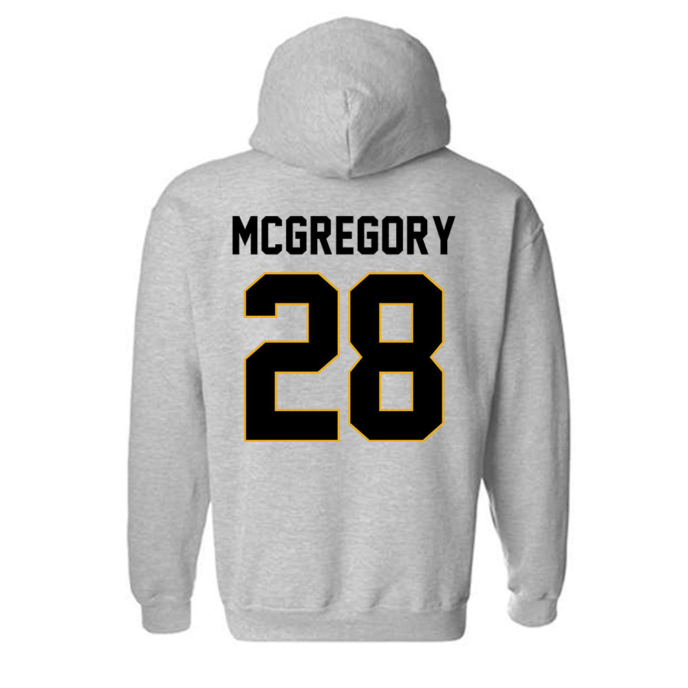 Missouri - NCAA Football : Jayden Mcgregory - STP Grey Hooded Sweatshirt-1