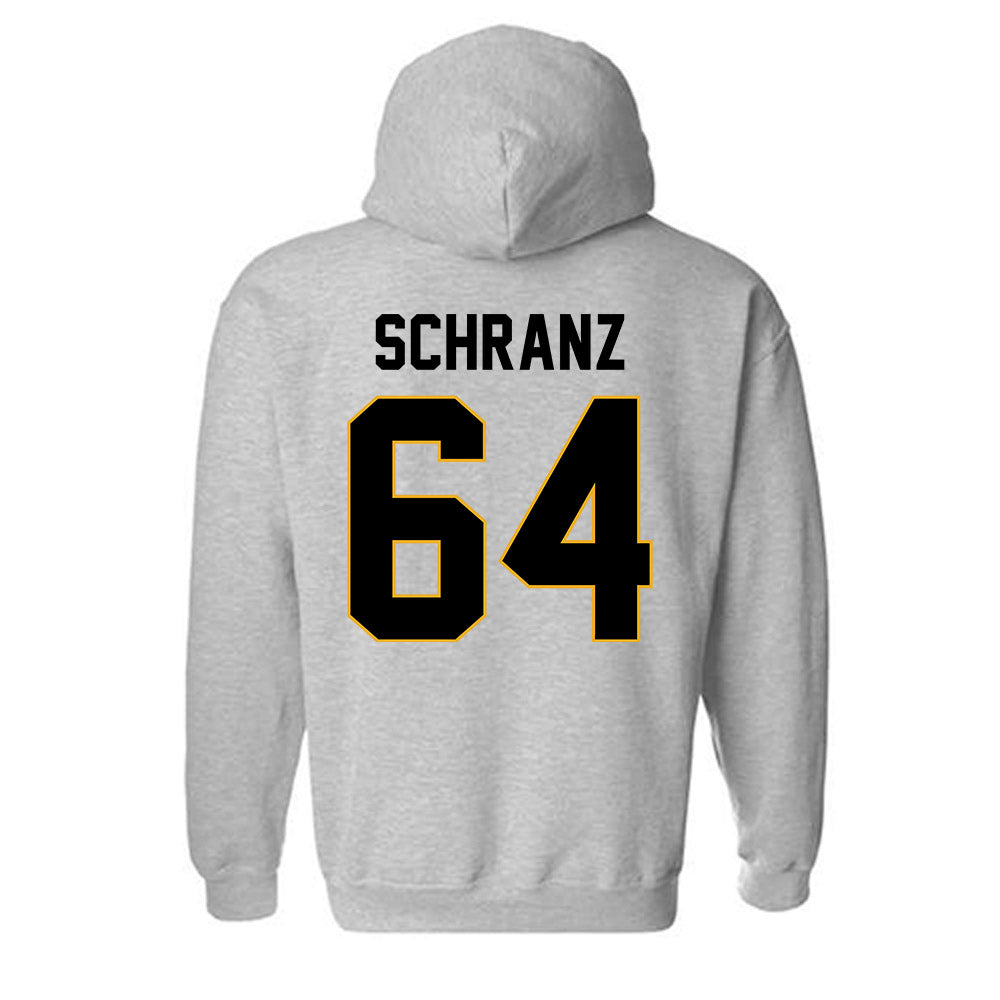 Missouri - NCAA Football : Joseph Schranz - STP Grey Hooded Sweatshirt-1