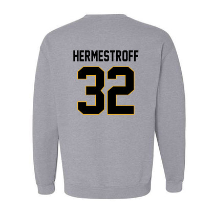 Missouri - NCAA Football : Maddux Hermestroff - STP Grey Crewneck Sweatshirt-1