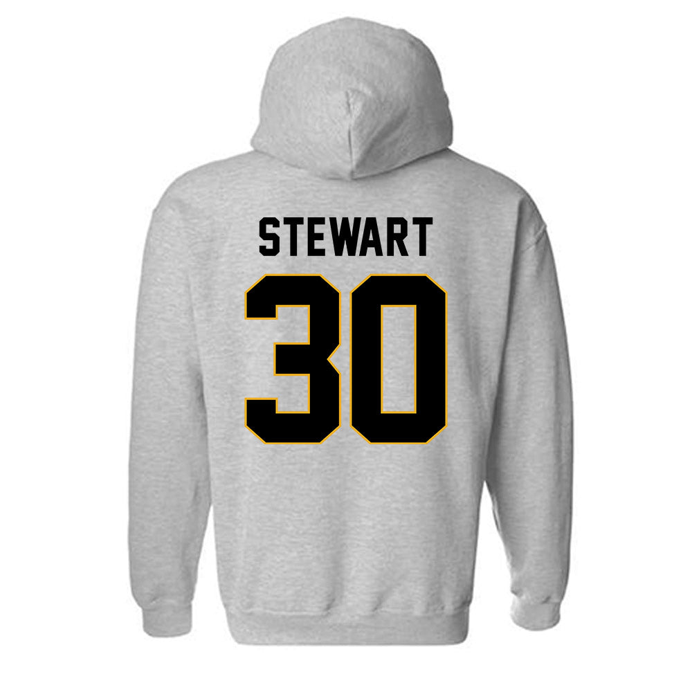 Missouri - NCAA Football : Carter Stewart - STP Grey Hooded Sweatshirt-1