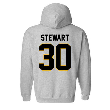 Missouri - NCAA Football : Carter Stewart - STP Grey Hooded Sweatshirt-1