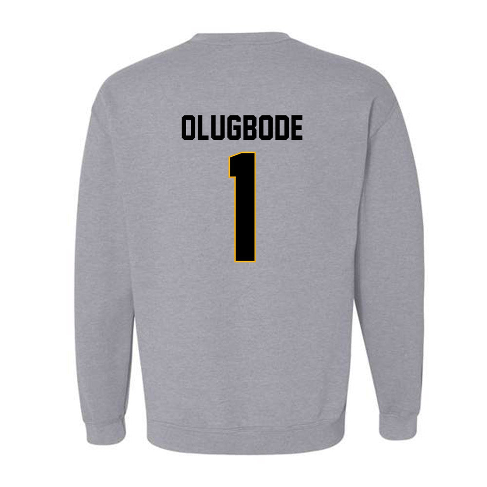 Missouri - NCAA Football : Donovan Olugbode - STP Grey Crewneck Sweatshirt-1