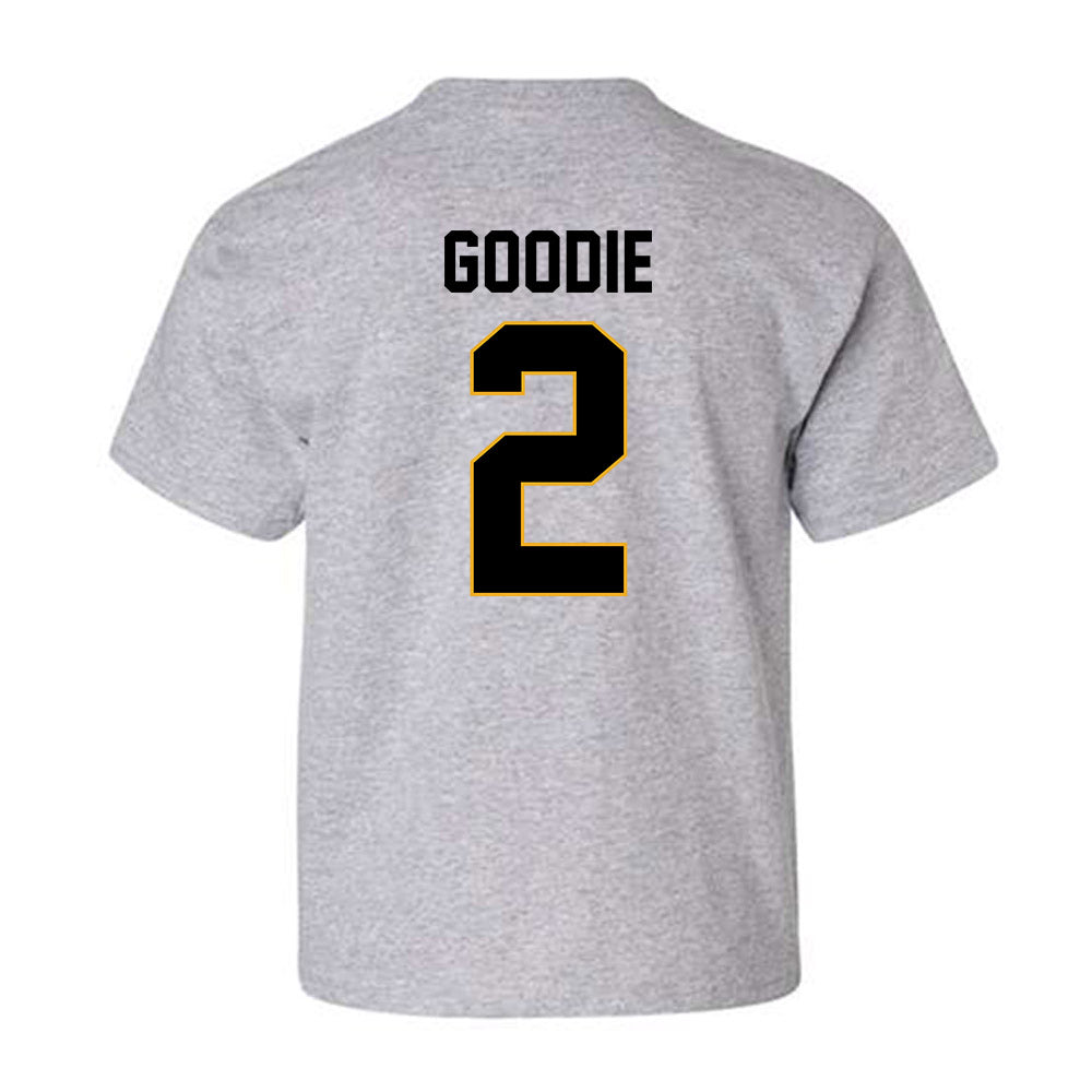 Missouri - NCAA Football : Caleb Goodie - STP Grey Youth T-Shirt-1