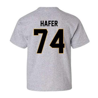 Missouri - NCAA Football : Whit Hafer - STP Grey Youth T-Shirt-1