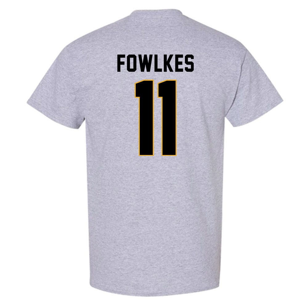Missouri - NCAA Football : DaMarion Fowlkes - STP Grey T-Shirt-1