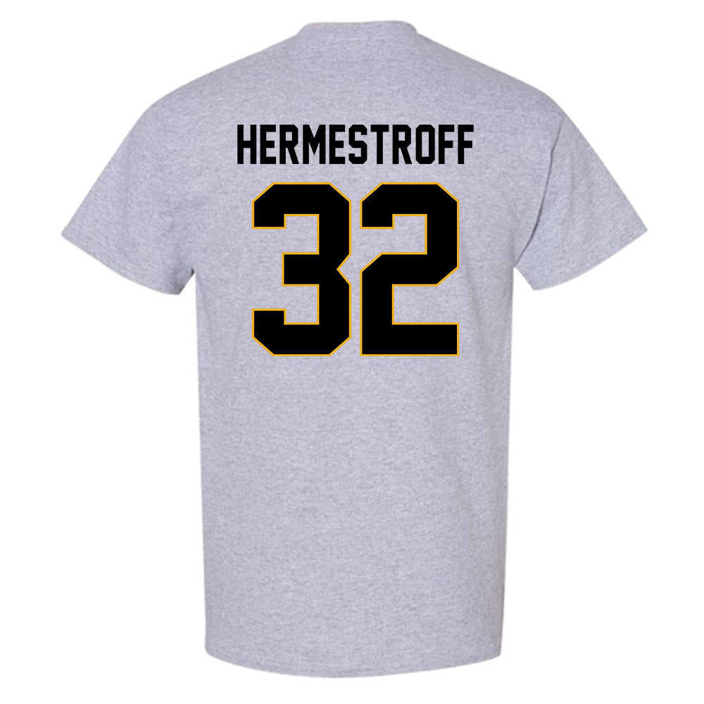 Missouri - NCAA Football : Maddux Hermestroff - STP Grey T-Shirt-1