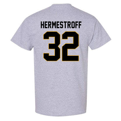 Missouri - NCAA Football : Maddux Hermestroff - STP Grey T-Shirt-1